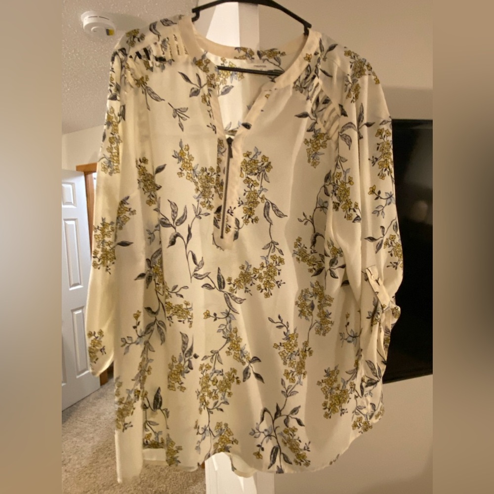 Floral dress top